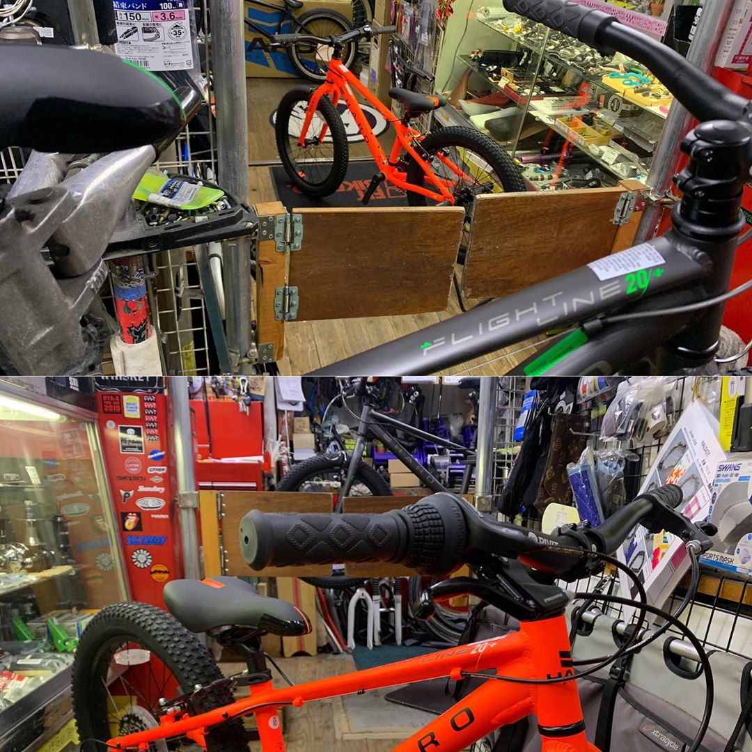 HARO フライトライン20プラス。

税抜 ¥35,800

街乗りから、土でも雪でも楽しめる一台！！
色によってはメーカー在庫も少なくなってますよ〜。